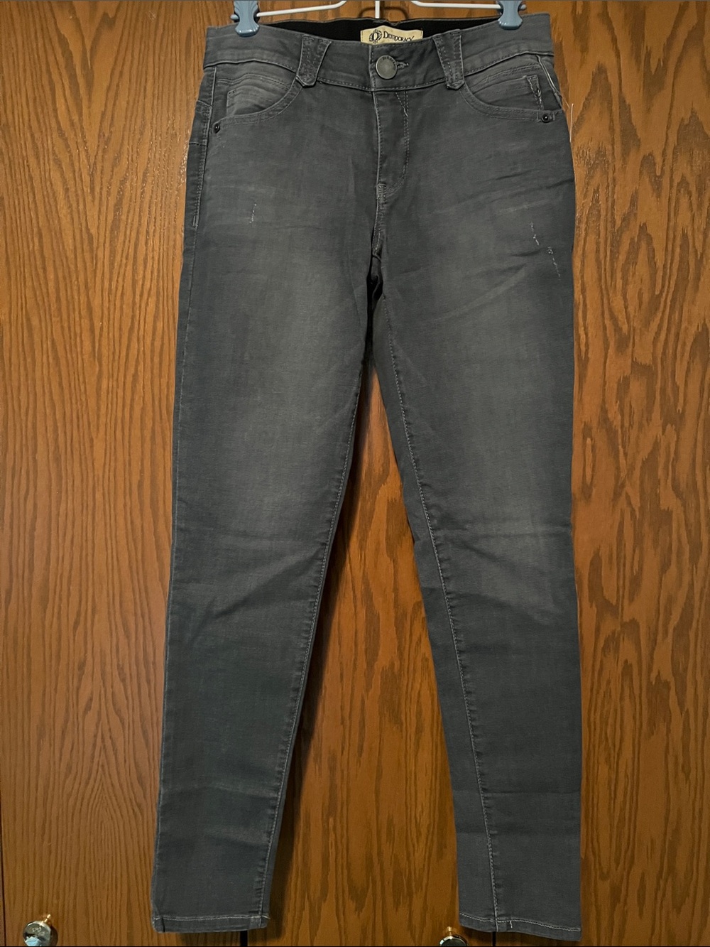 Democracy Charcoal Gray Skinny Jeans